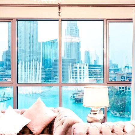 Elite Royal Apartment - Full Burj Khalifa & Fountain View - Opal - 2 Bedrooms Plus 1 Open Bedroom Without Partition Dubai Exterior foto