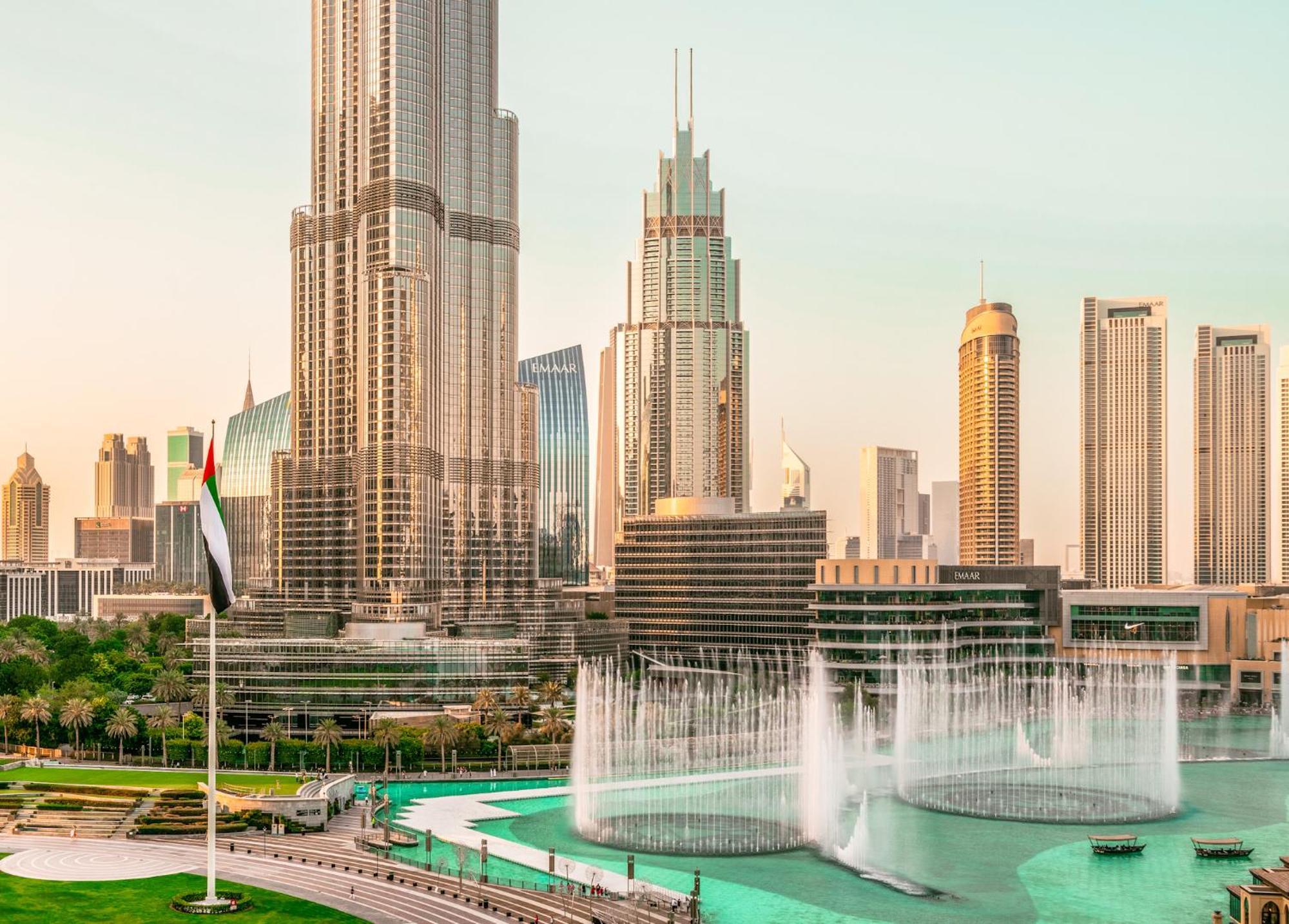 Elite Royal Apartment - Full Burj Khalifa & Fountain View - Opal - 2 Bedrooms Plus 1 Open Bedroom Without Partition Dubai Exterior foto